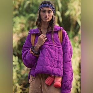 Free People Pippa Packable Anorak, Xs, like new